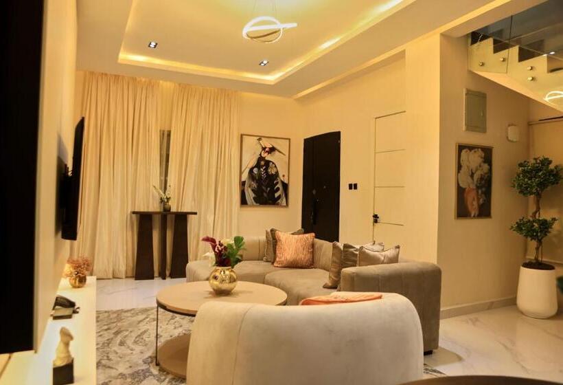 آپارتمان 1 خوابه با تراس, George Residence, Parkview Ikoyi