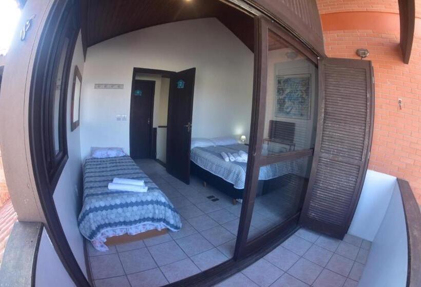 חדר סטנדרט עם טרסה, Pousada Quintal !