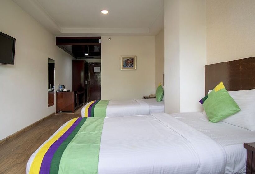 غرفة ديلوكس, Treebo Trend Grenville Near Udyog Vihar