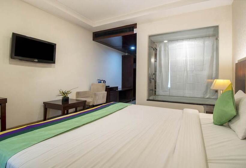 غرفة ديلوكس, Treebo Trend Grenville Near Udyog Vihar