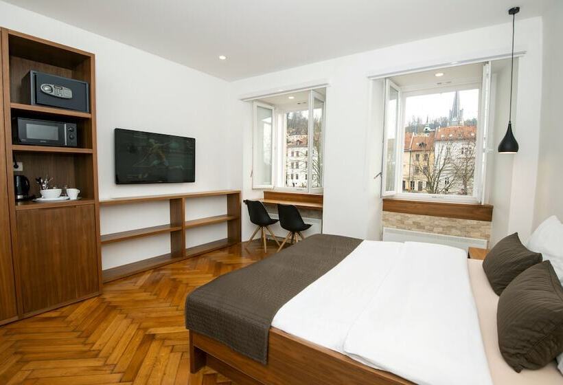 اتاق استاندارد با چشمانداز رودخانه, Galeria River