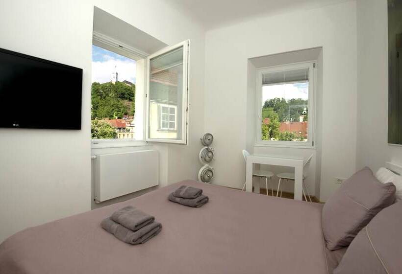 اتاق استاندارد با چشمانداز رودخانه, Galeria River