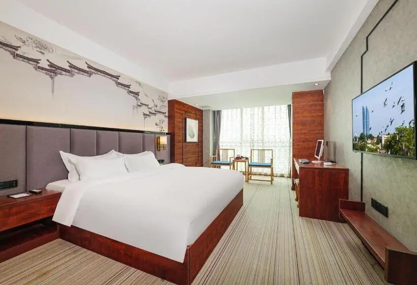 キングサイズベッドのスーペリアルーム, Xiamen Xiangzun Hotel   Huijing Plaza Branch