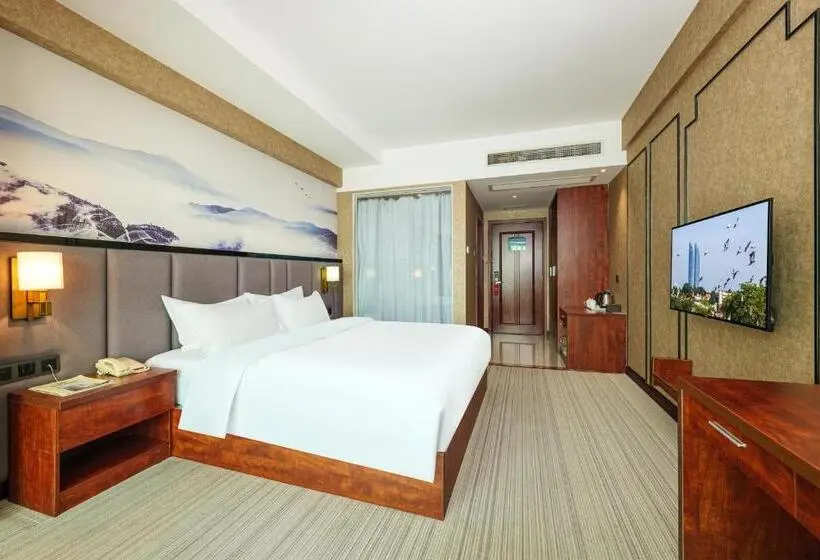 キングサイズベッドのデラックスルーム, Xiamen Xiangzun Hotel   Huijing Plaza Branch
