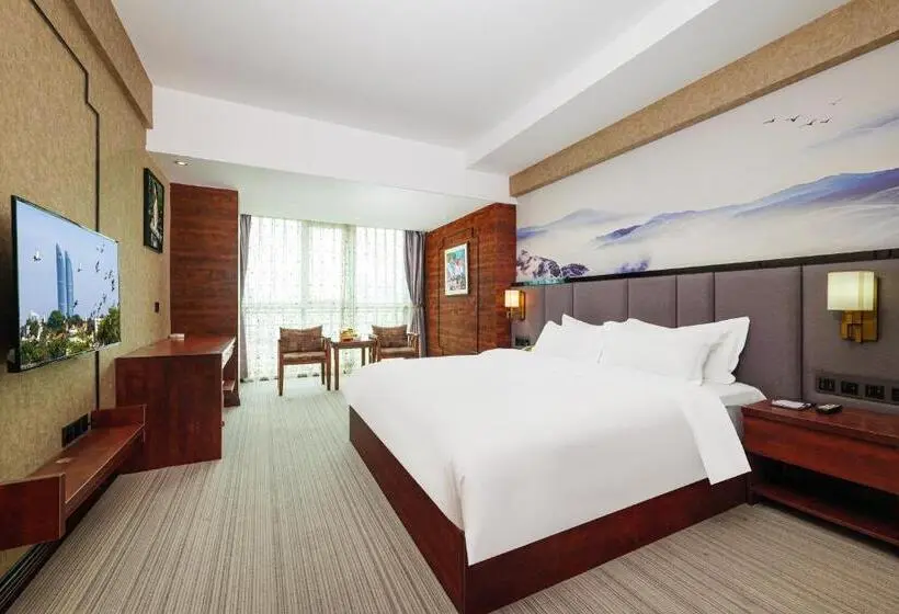 キングサイズベッドのデラックスルーム, Xiamen Xiangzun Hotel   Huijing Plaza Branch