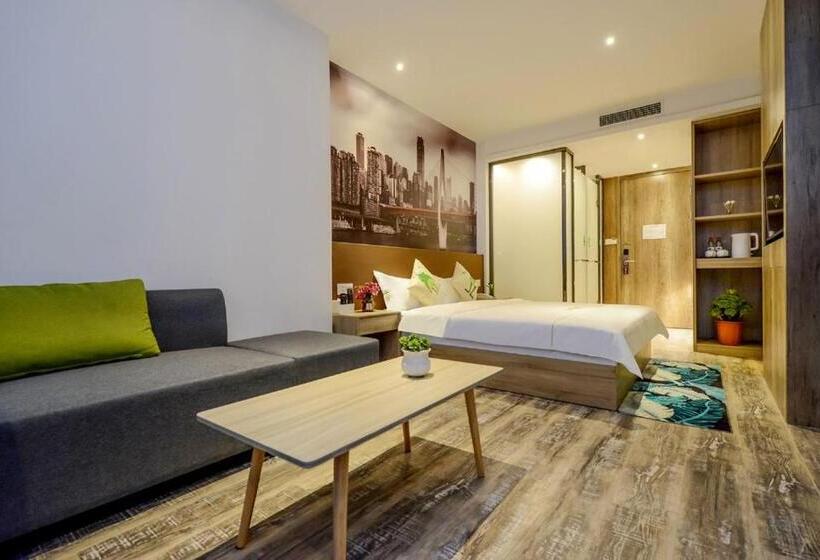 اتاق لوکس با تخت دو نفره بزرگ, Heye International Youth Hostel