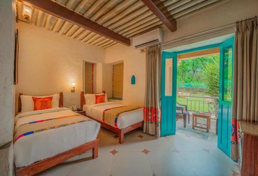 标准间带阳台, Tree Of Life Birdsong Chalets , Dharamshala