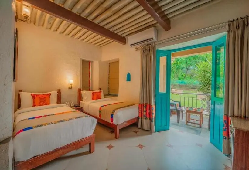 Standard-huone Parveke, Tree Of Life Birdsong Chalets , Dharamshala