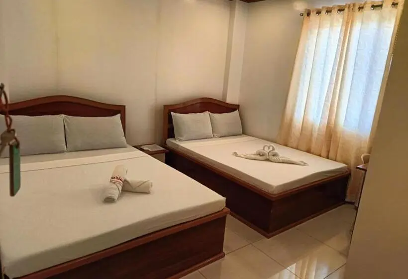 اتاق استاندارد چهار تخته, Marion S Inn 1 Bantayan Powered By Cocotel