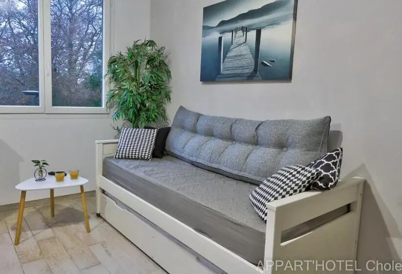 Deluxe-huoneisto 1 Makuuhuone, Appart Hotel Cholet Carteron