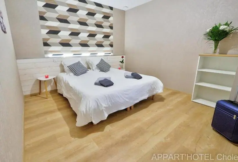 Deluxe-huoneisto 1 Makuuhuone, Appart Hotel Cholet Carteron
