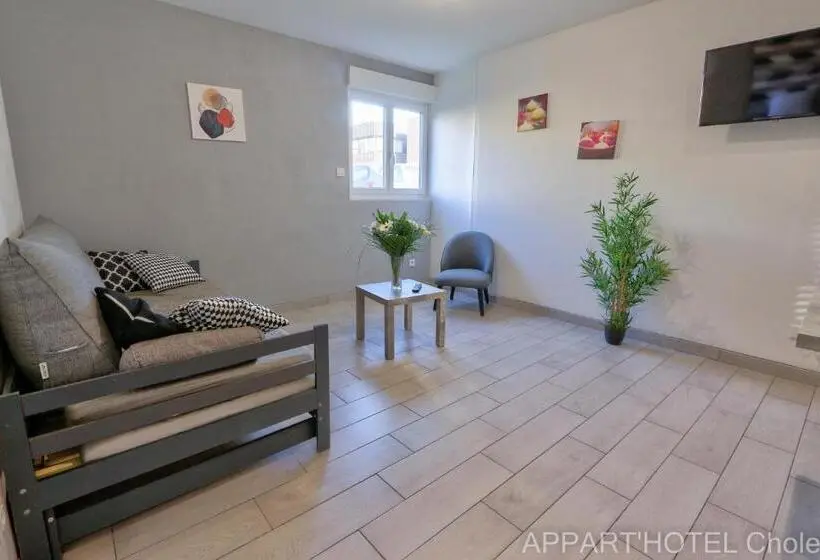 Huoneisto 1 Makuuhuone, Appart Hotel Cholet Carteron