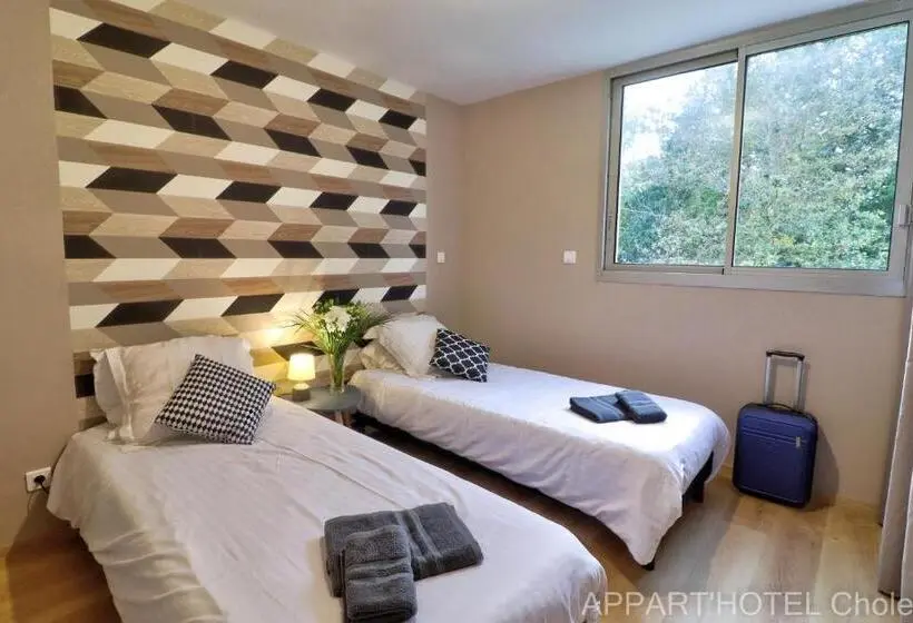 Huoneisto 1 Makuuhuone, Appart Hotel Cholet Carteron