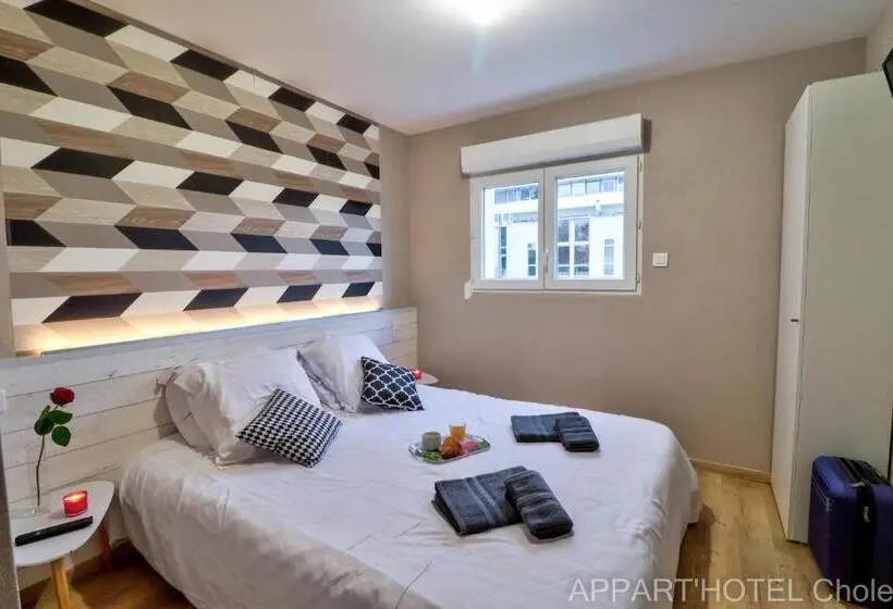 Huoneisto 3 Makuuhuonetta, Appart Hotel Cholet Carteron