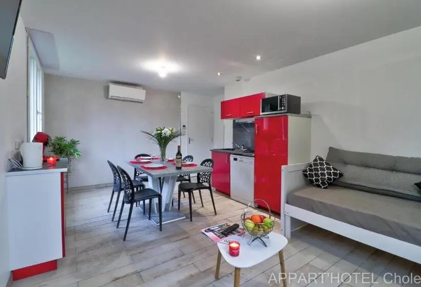 Huoneisto 2 Makuuhuonetta, Appart Hotel Cholet Carteron