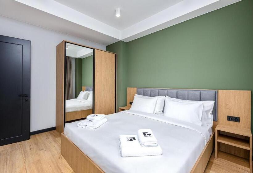 آپارتمان 1 خوابه, Gratus Aparthotel Tbilisi