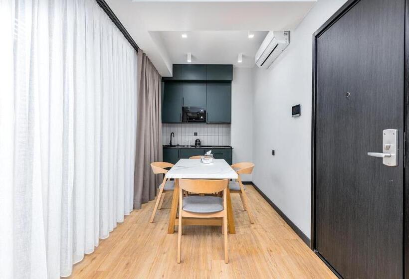 آپارتمان 1 خوابه, Gratus Aparthotel Tbilisi