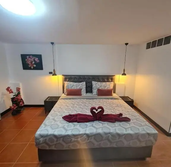 Standard-huone Parveke, Happy Beach Jomtien Guesthouse