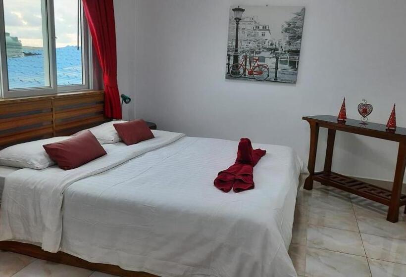 شقة غرفة واحدة مطلة على البحر, Happy Beach Jomtien Guesthouse