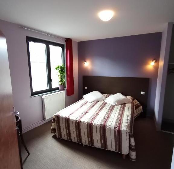 带共用浴室的标准房间, Hôtel Du Commerce