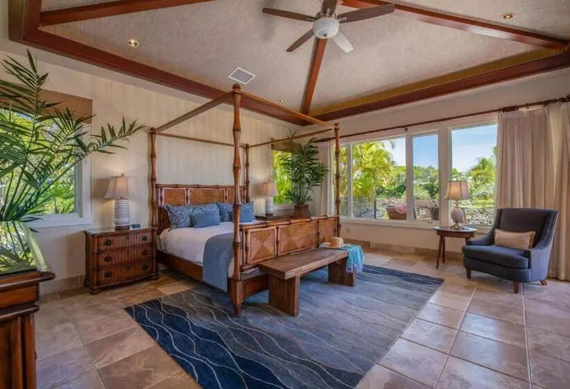 スイート４ベッドルーム, Mauna Lani Luxury Vacation Villas   Coraltree Residence Collection