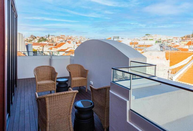 سوئیت جونیور با تراس, Art Legacy Hotel Baixa Chiado