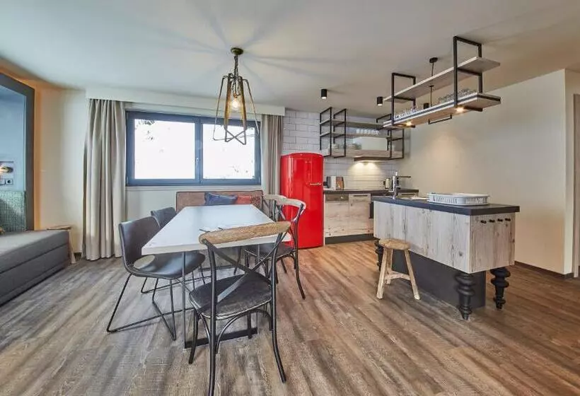 ２ベッドルームデラックスアパートメント, Thomsn Central Hotel & Appartements