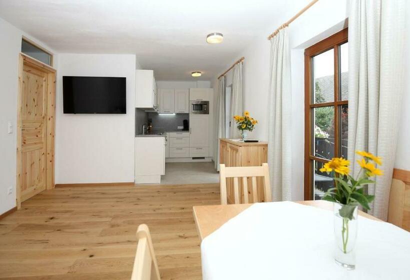 带1个卧室带观景的公寓, Bauerborchardt   Urlaub Am Bauernhof Bei Familie Borchardt