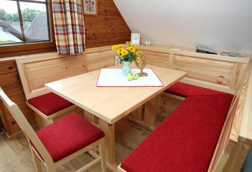 带1个卧室带花园景观的公寓, Bauerborchardt   Urlaub Am Bauernhof Bei Familie Borchardt