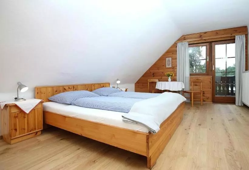 庭の見える１ベッドルームアパートメント, Bauerborchardt   Urlaub Am Bauernhof Bei Familie Borchardt