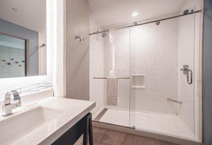 חדר סטנדרט לארבעה, Cambria Hotel Austin Downtown