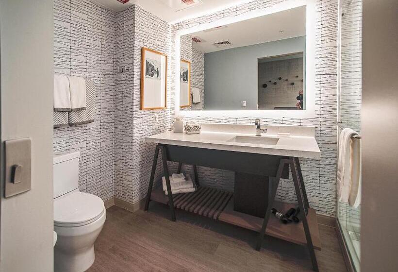 חדר סטנדרט לארבעה, Cambria Hotel Austin Downtown