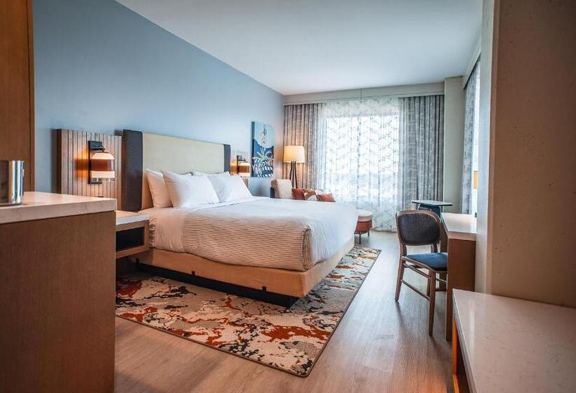 חדר סטנדרט עם מיטת קינג, Cambria Hotel Austin Downtown