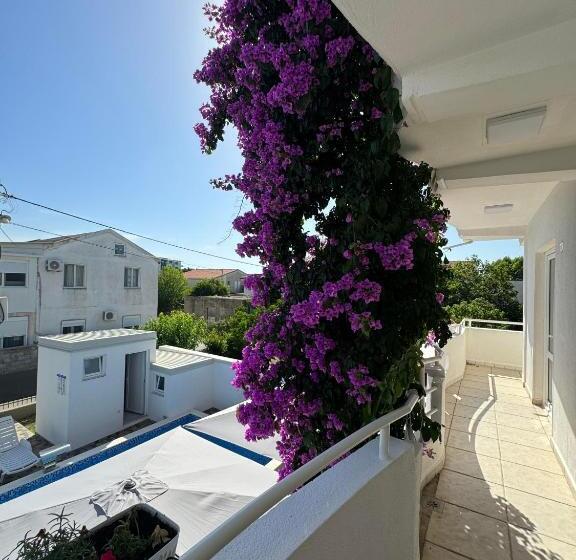 اتاق استاندارد چهارنفره با چشمانداز باغ, Apartmani Hadžić