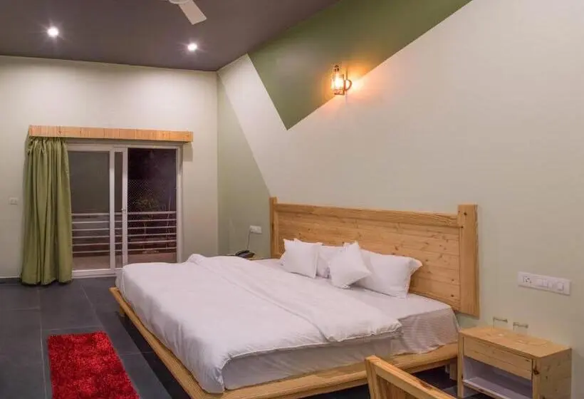 Chambre Supérieure Lit King Size, Justa Lazy Haven Corbett, Uttarakhand
