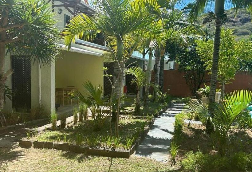 آپارتمان 1 خوابه با چشمانداز استخر, Les Varangues Rodrigues