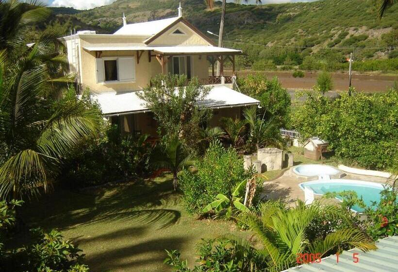 آپارتمان 1 خوابه با چشمانداز استخر, Les Varangues Rodrigues