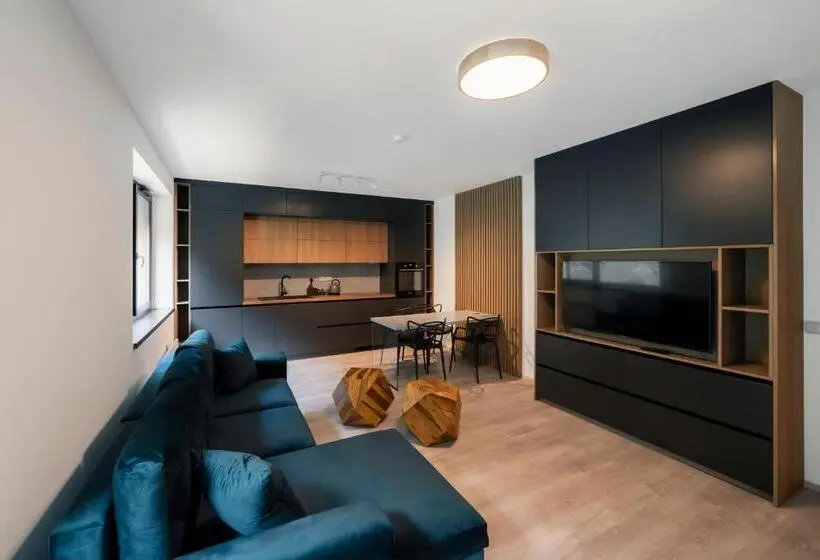 Huoneisto 1 Makuuhuone, Apartmány Mlýn Herlíkovice
