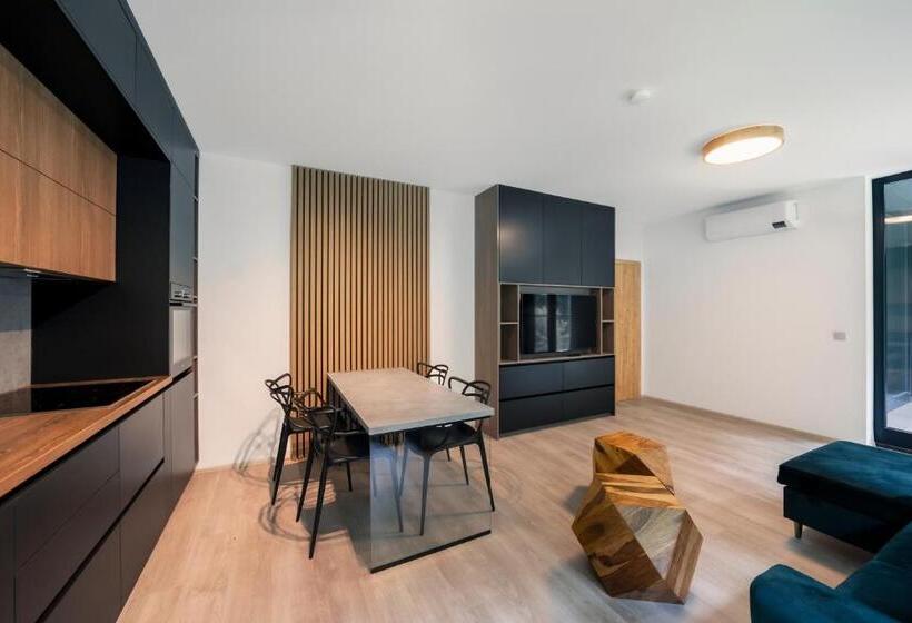 1ベッドルームアパートメント, Apartmány Mlýn Herlíkovice