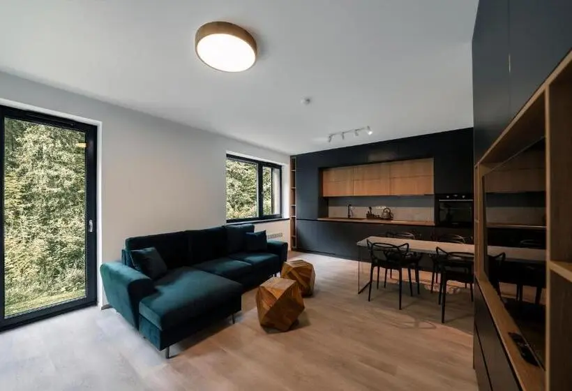 Huoneisto 1 Makuuhuone, Apartmány Mlýn Herlíkovice