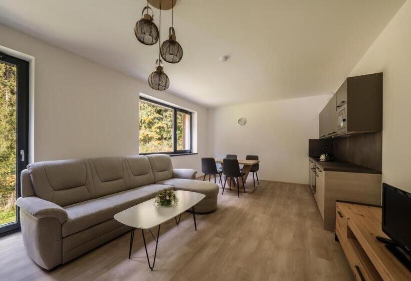 Апартаменты 1 Спальня, Apartmány Mlýn Herlíkovice