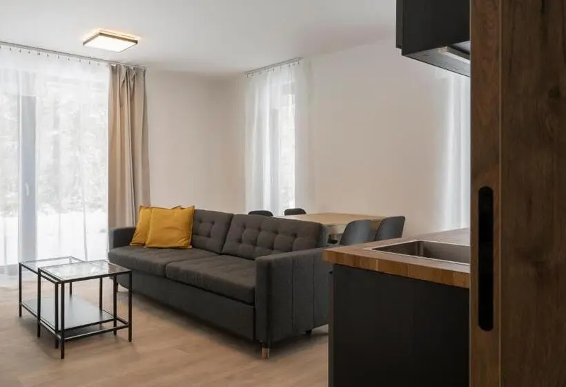 Huoneisto 2 Makuuhuonetta, Apartmány Mlýn Herlíkovice