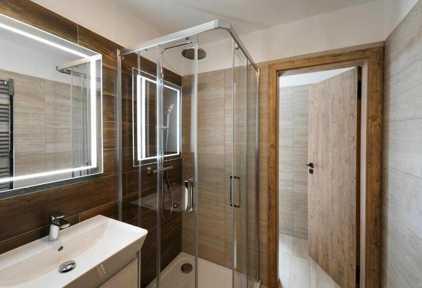 景色の見える一ベッドルームアパートメント, Apartmány Mlýn Herlíkovice