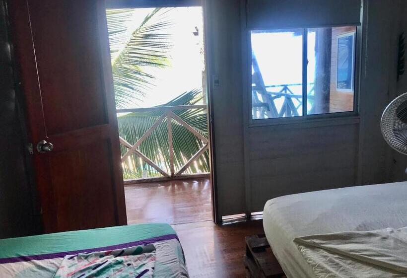 חדר סטנדרט לשלושה, Alojamiento Playa Blanca Barú. Inhousecaribe