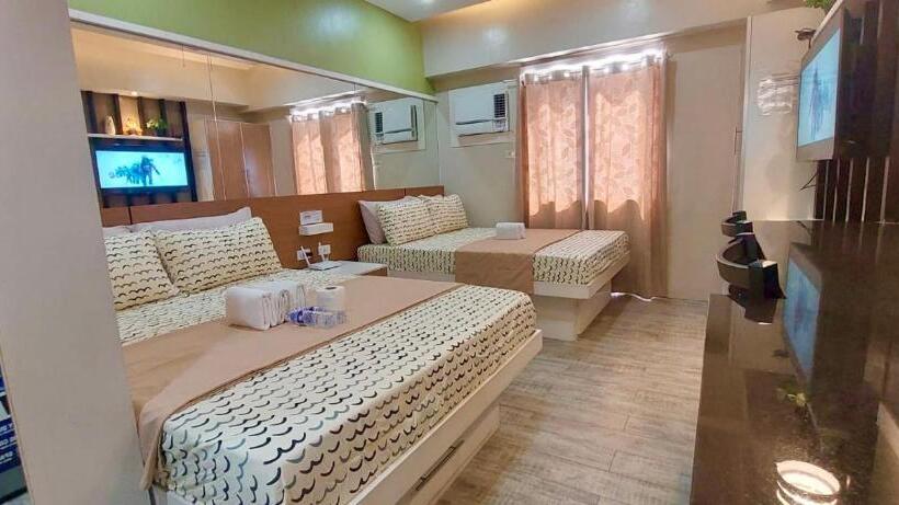 اتاق خانوادگی, Cebu City Proper Across Sm City Cebu With Two Beds