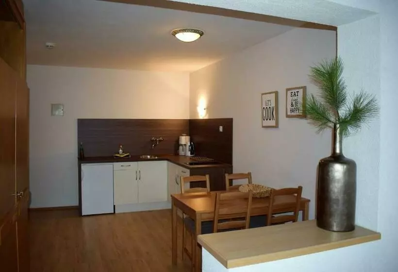Huoneisto 1 Makuuhuone Parveke, Adler Hotel Pension