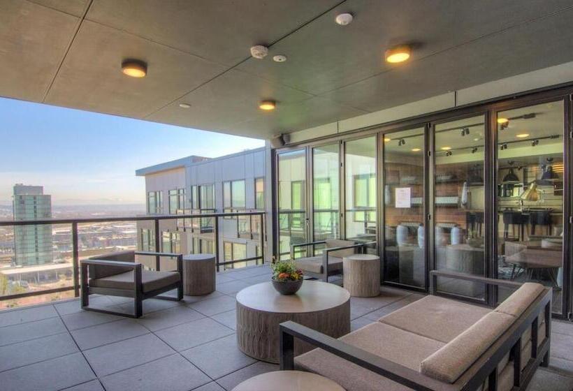 침실 1개 아파트, Balcony,gym,rooftop Grill,terrace, Kingbed, 4k Tv