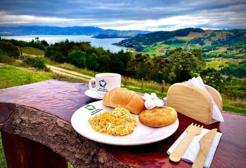 חדר סטנדרט נוף לאגם, Espectacular Hospedaje En La Laguna De Tota Boyacá