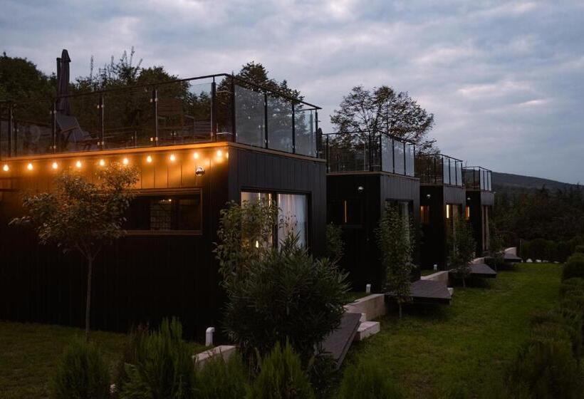 آپارتمان 1 خوابه با تراس, Horizons Bakurtsikhe