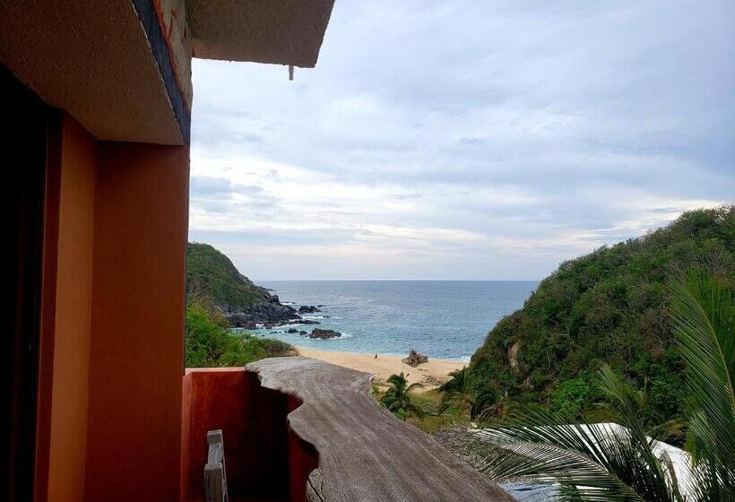 غرفة قياسية مطلّة علي البحر مزوَّدة بشُرفة, Ito El Rinconcito Playa Mayto